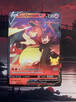Pokemon TCG Lance's Charizard v SWSH133 Promo Card - Image 1
