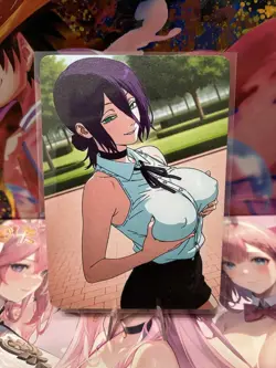 Matte Beautiful Waifu Handmade Card Goddess Story CCG Anime Double Sided - Image 1