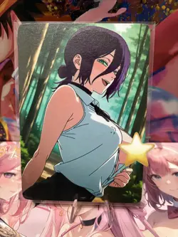 Matte Beautiful Waifu Handmade Card Goddess Story CCG Anime Double Sided - Image 1