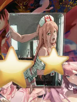 Matte Beautiful Waifu Handmade Card Goddess Story CCG Anime Double Sided - Image 2