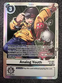 Digimon Card Game Analog Youth EX9-069 Super Rare Versus Monsters NM - Image 1