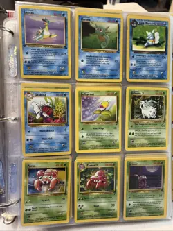 Vintage Pokemon Bulk Lot ~200 Cards WOTC 1999 Base Jungle Fossil - Image 3