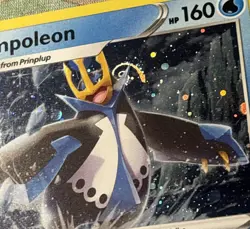 FULL SWIRL 💫Pokemon SWSH Holo Lot Empoleon/Inteleon/Keldeo/Slowpoke 4 Cards - Image 2