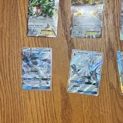 Pokemon Holo EX GX V BREAK Card Lot 9 Cards Rayquaza Ho-Oh Manaphy Binder - Image 4