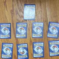 Pokemon Holo EX GX V BREAK Card Lot 9 Cards Rayquaza Ho-Oh Manaphy Binder - Image 5