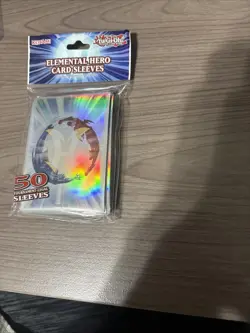 Konami Yu-Gi-Oh Elemental Hero Card Sleeves 50ct - Image 1