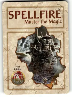Spellfire CCG Rare Card Seragrimm the Just - 1st Edition 178 of 400 - Image 2
