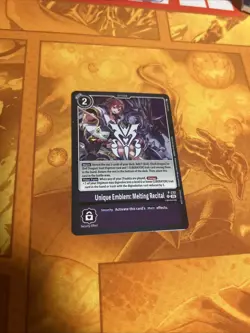 Digimon Card Game Unique Emblem: Melting Recital Promo Digimon Promotion P-232 - Image 1