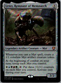 Urtet, Remnant of Memnarch | Foil | Commander: Phyrexia: All Will Be One | 28 | - Image 1