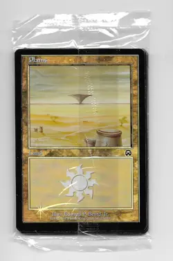 10 Foil BASIC Plains LAND Arena League Promo from Factory Sealed pack - Image 1