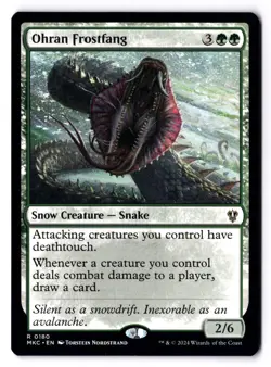 Ohran Frostfang NM* Commander: Murders Karlov Manor ENGLISH 0180 mtg -UnltdCards - Image 1