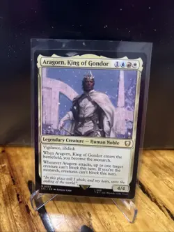 Aragorn, King of Gondor - 0005 - LTC - MTG Commander: Lord of the Rings - Image 1