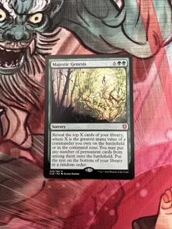 MTG Majestic Genesis Battle For Baldur’s Gate 240/361 Regular Mythic Near Mint - Image 1