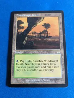 Windswept Heath 1x MtG Onslaught SP/NM **See Pictures!** - Image 1