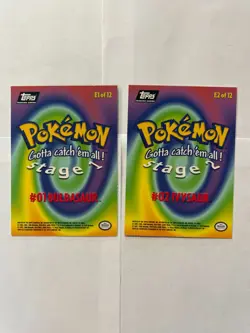 2000 Topps Pokemon Evolution Card Lot Bulbasaur Ivysaur - Image 2