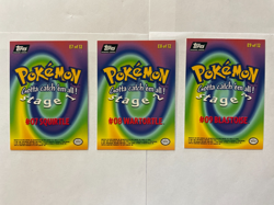 2000 Topps Pokemon Evolution Card Lot Squirtle Wartortle Blastoise - Image 2