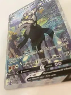 NM-Mint Rapid Strike Urshifu V - 153/163 - Full Art Ultra Rare Pokemon - Image 3