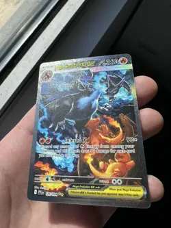 Pokemon Mega Charizard X Ex 125/094 SIR Phantasmal Flames Holo PACK FRESH NM - Image 4