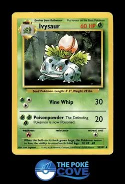 Ivysaur 30/102 | Base Set Unlimited | Pokemon Uncommon | HP - Image 1