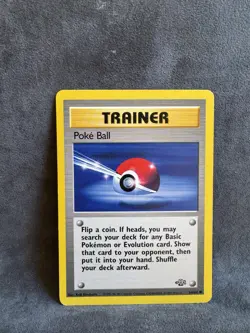Poke Ball 64/64 Jungle Regular Pokemon TCG Lightly Played - Image 1