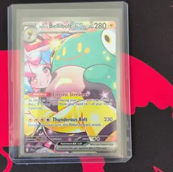 Pokemon Iono's Bellibolt ex 183/159 Journey Together Special Illust. Holo 280HP - Image 1