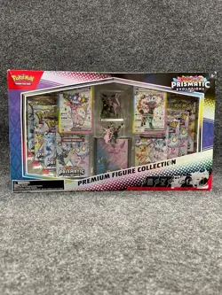 POKEMON S & V Prismatic Evolutions Premium Figure Collection Box, Box Wear - Image 1