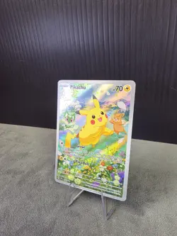 Pikachu 088 Sv: Scarlet & Violet Black Star Promo Illustration Rare Pokemon TCG - Image 2