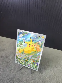 Pikachu 088 Sv: Scarlet & Violet Black Star Promo Illustration Rare Pokemon TCG - Image 3