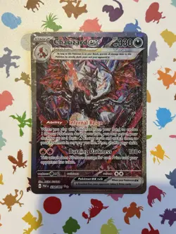 Pokemon Charizard EX Paldean Fates Special Illustration Rare #234/091 Pristine - Image 1