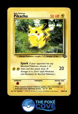 Pikachu 60/64 | Jungle Unlimited | Pokemon Common | HP - Image 1