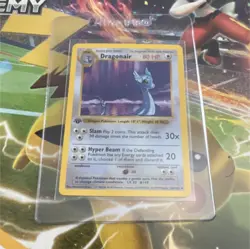 Pokemon TCG Dragonair Base Set 18/102 Uncommon 80 HP Regular English - Image 1