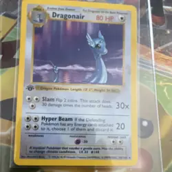 Pokemon TCG Dragonair Base Set Rare 18/102 80 HP Regular English - Image 4