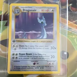 Pokemon TCG Dragonair Base Set Shadowless 018/102 Rare 80 HP 1st Ed Regular Eng - Image 2