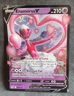 Enamorus V 082/196 Swsh11: Lost Origin Holo Pokemon TCG Near Mint - Image 1
