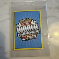 Pokemon TCG Jolteon Gold Star EX Power Keepers 101/108 2007 World Championships - Image 2