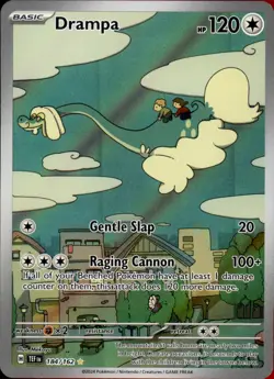 Drampa 184/162 Holofoil - Pokemon SV05: Temporal Forces - Image 1