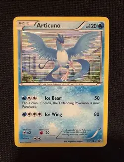 Articuno 32/113 LEGENDARY TREASURES (LP) Pokemon - Ready to Ship - Image 1