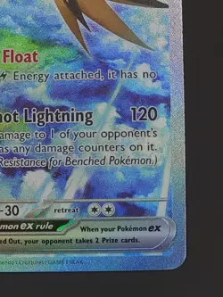 Zapdos ex 202/165 SIR Scarlet & Violet 151 Pokemon TCG Near Mint - Image 5