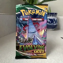 2021 Pokemon Evolving Skies Booster Pack Factory Sealed Duraludon Art NEW - Image 1