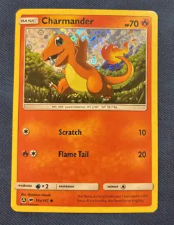 2019 Pokemon Sun & Moon - Let's Go Kanto! Charmander (Burning Shadows) #18a/147 - Image 1