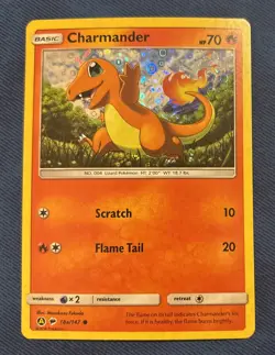 2019 Pokemon Sun & Moon - Let's Go Kanto! Charmander (Burning Shadows) #18a/147 - Image 3