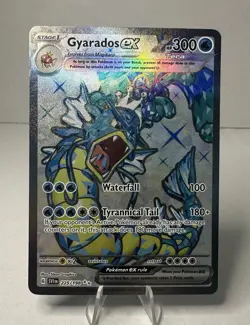 Gyarados ex 225/198 Secret Rare Full Art Scarlet & Violet Base Set Pokemon TCG - Image 1