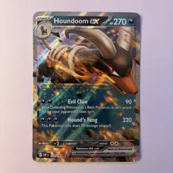 Houndoom EX 134/197 - Obsidian Flames - Double Rare - Pokemon TCG (NM) - Image 1
