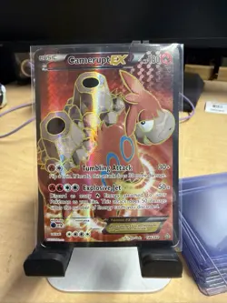Pokemon TCG Camerupt EX Ultra Rare Holo 146/160 XY: Primal Clash Good Condition - Image 1