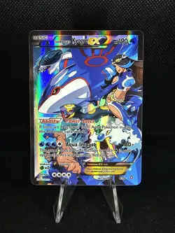 STUNNING Team Aqua's Kyogre EX 6/34 Double Crisis Holo LP+- Pokemon Rare - Image 1