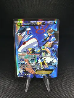 STUNNING Team Aqua's Kyogre EX 6/34 Double Crisis Holo LP+- Pokemon Rare - Image 5