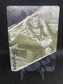 One Piece Treasure Chest Set Anime Trading Card Foil Holo SR Crocodile - Image 2