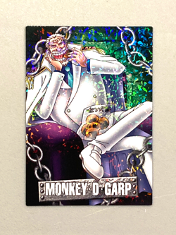 Monkey D Garp - 48 - One Piece Ensky Chained Card Japanese - Image 1