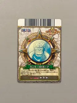 Monkey D Garp - C384-W R - One Piece One Py Berry Match Card Japanese - Image 2
