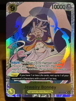 Jewelry Bonney OP13-108 SR Carrying on His Will - ONE PIECE ENGLISH - Image 1